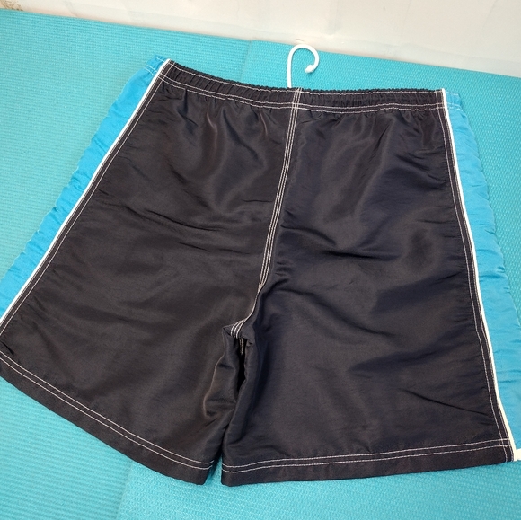Good Vibes Men's Navy Blue Bermuda Shorts Swimwear - Size L - Picture 8 of 10